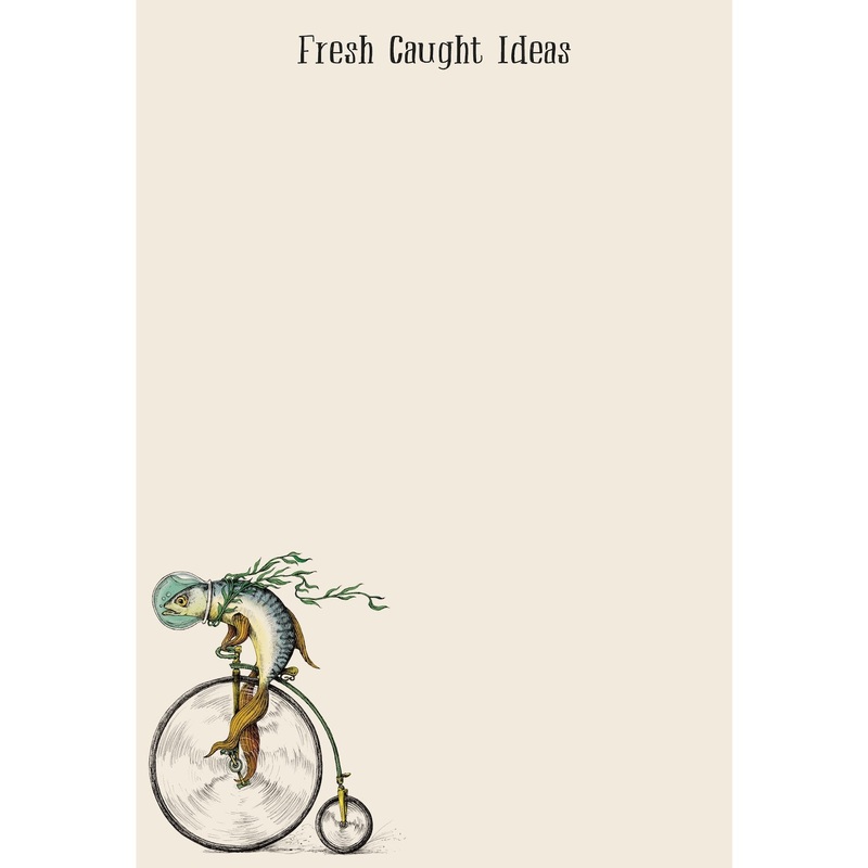 Fresh Caught Ideas Note Pad
