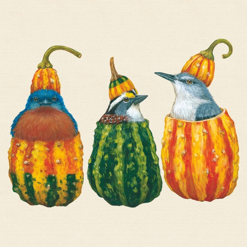 Out of my Gourd Beverage Napkin