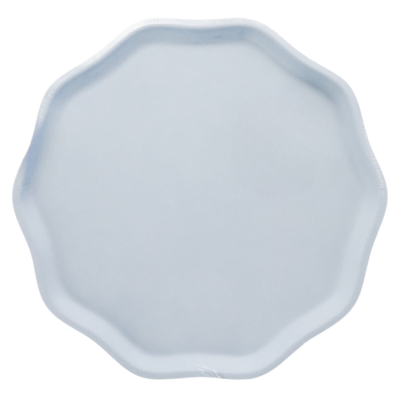 Sky Blue Compostable Dinner Plates