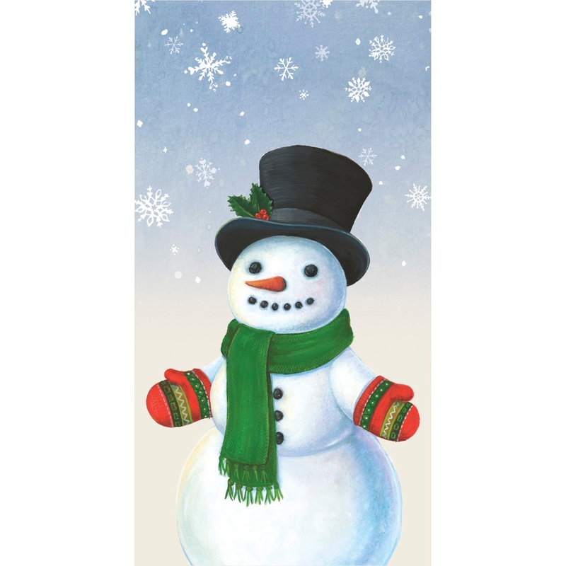 Snowman Guest Napkins