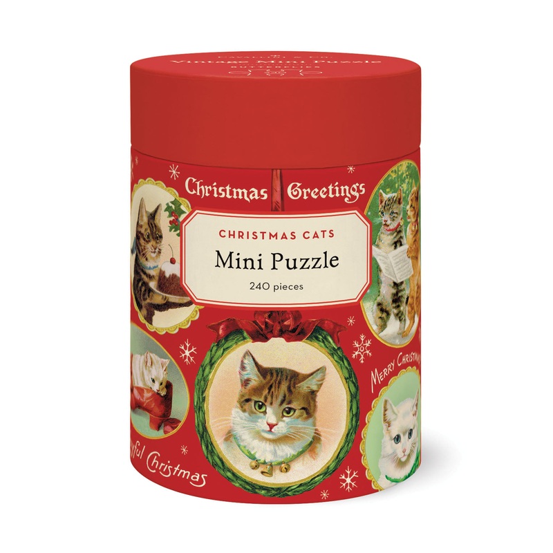 Christmas Cats Mini Puzzle