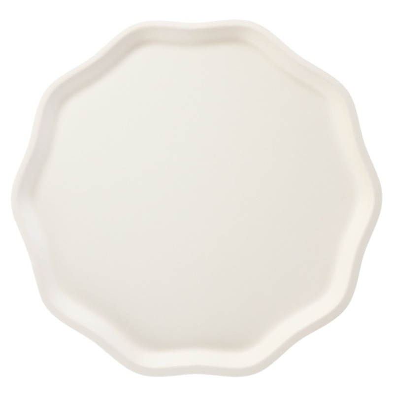 French Crme Compostable Dinner Plates