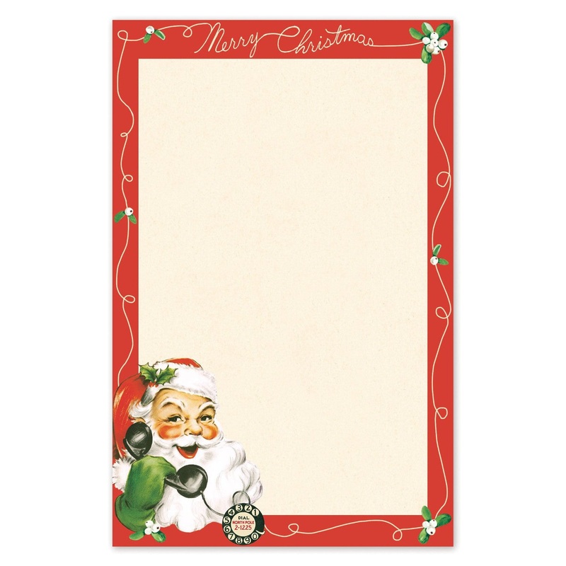 Santa Claus Notepad