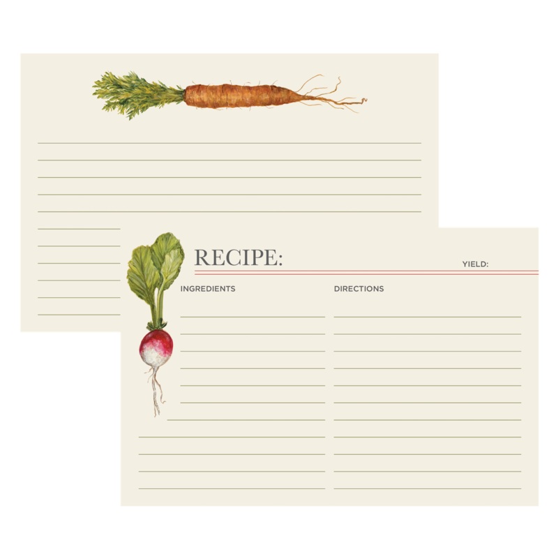 Farmers’ Market Recipe Card