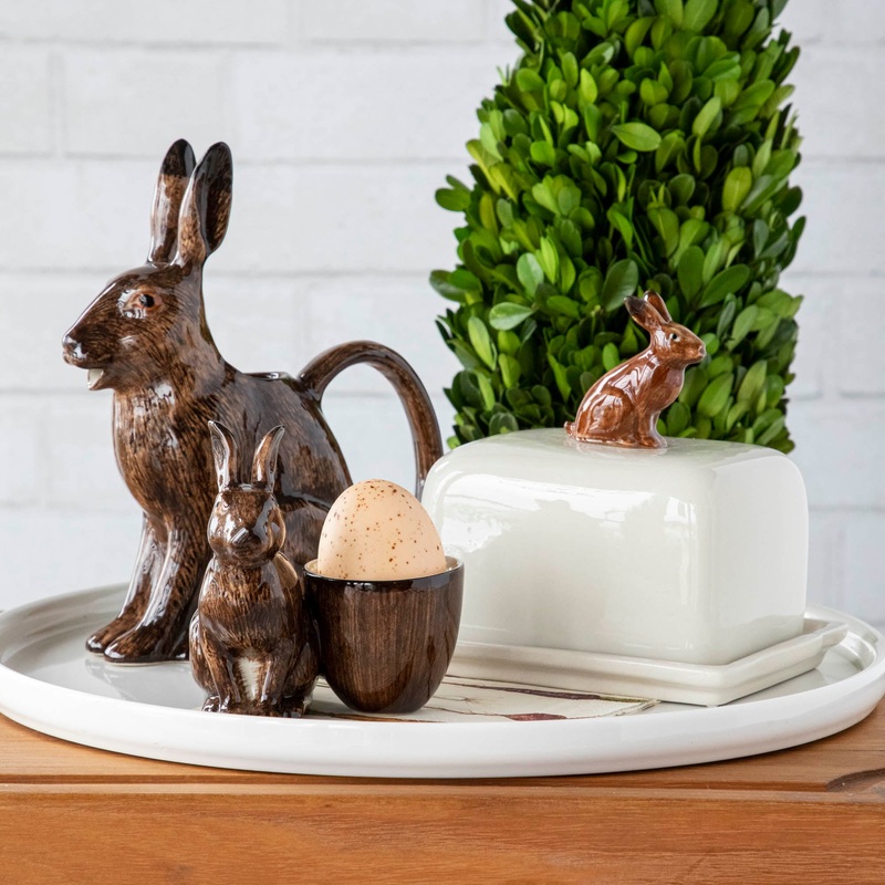 Hare Ceramics|Egg Cup|Butter Dish|Large Jug|Bud Vase