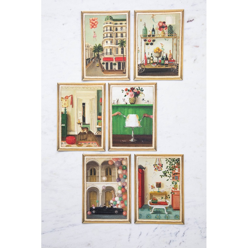 A Fabulous Fete Flat Note Boxed Set of 6 Cards