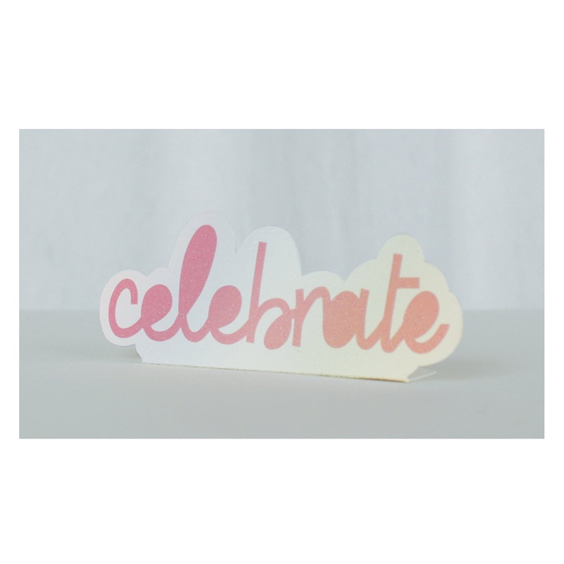 Celebrate Pop Up Tag