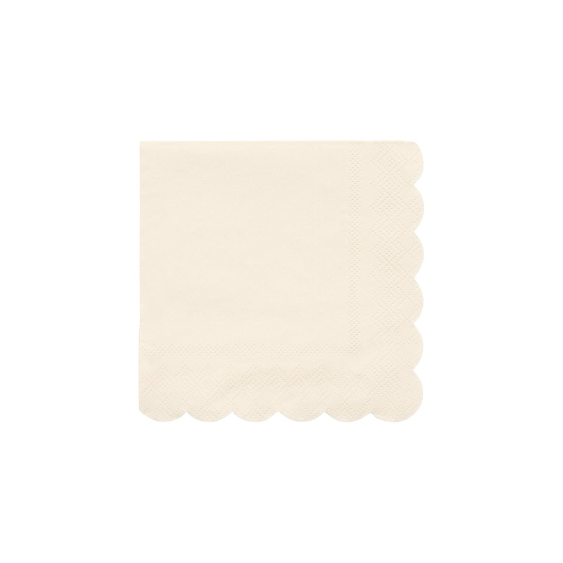 Cream Eco Napkins|Small|Large