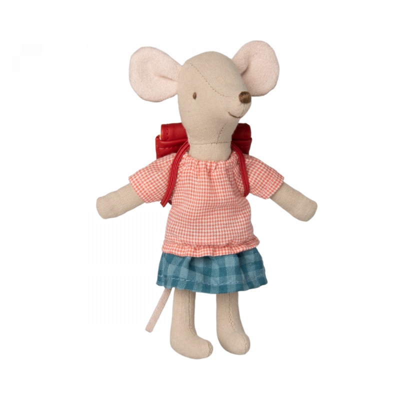 Tricycle Mouse, Big Sister with Bag