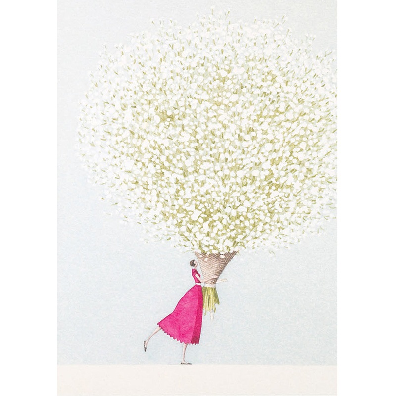 Baby’s Breath Card, Set of 10