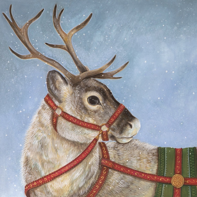 Dashing Reindeer Cocktail Napkins