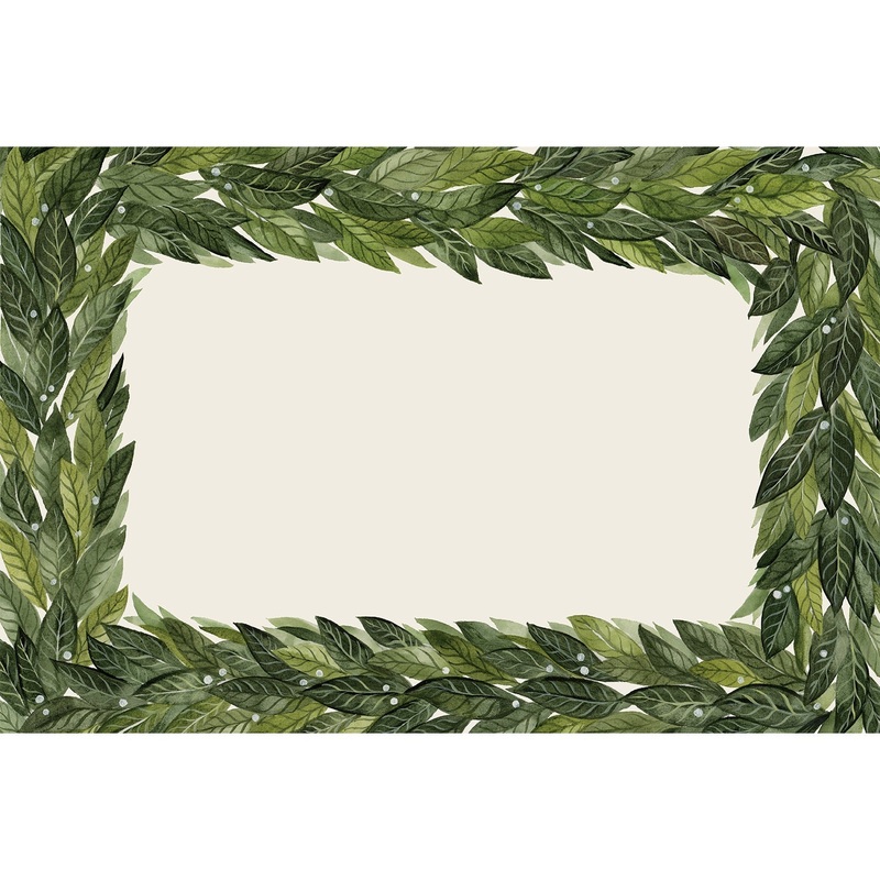 Laurel Monogram Placemat