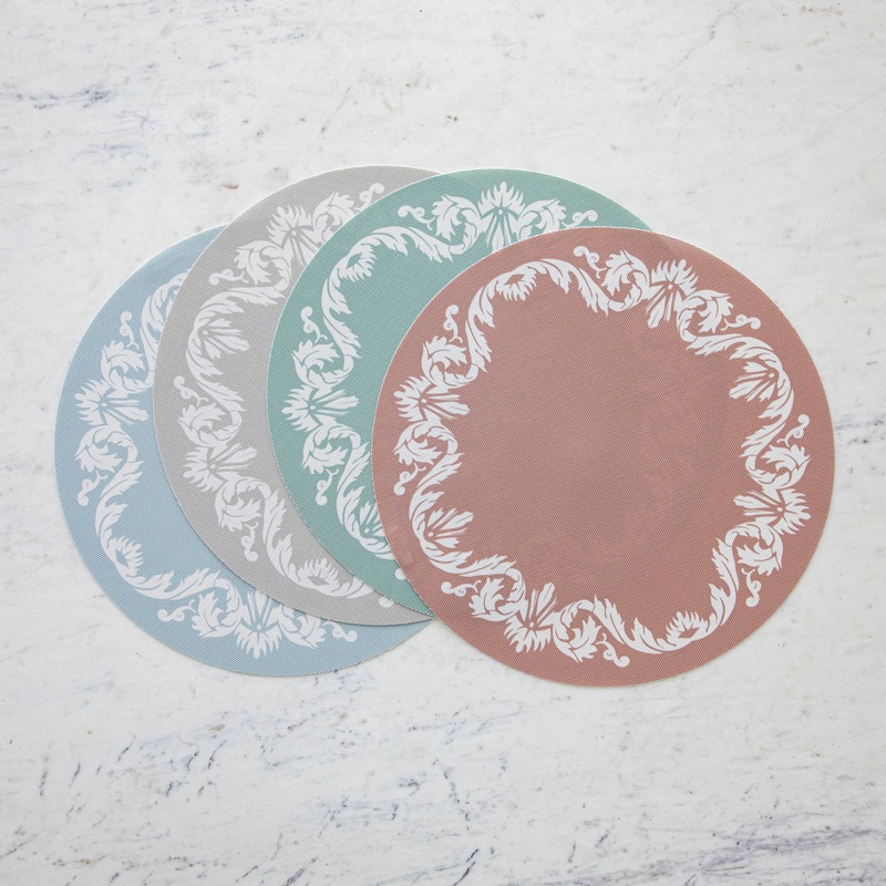 Martha by Martha Stewart: Scroll Round Placemat