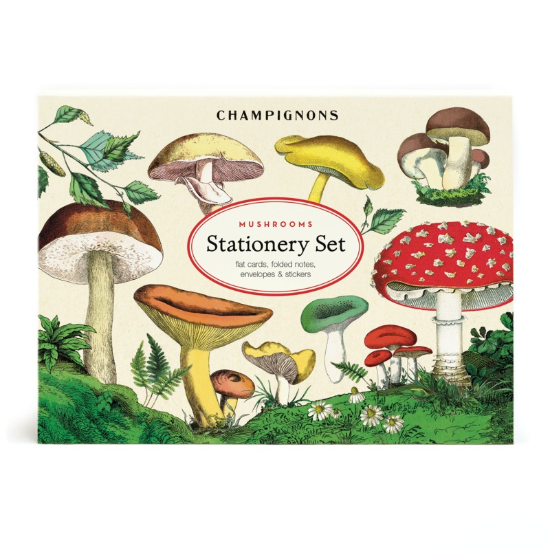 Mushroom Stationery Set