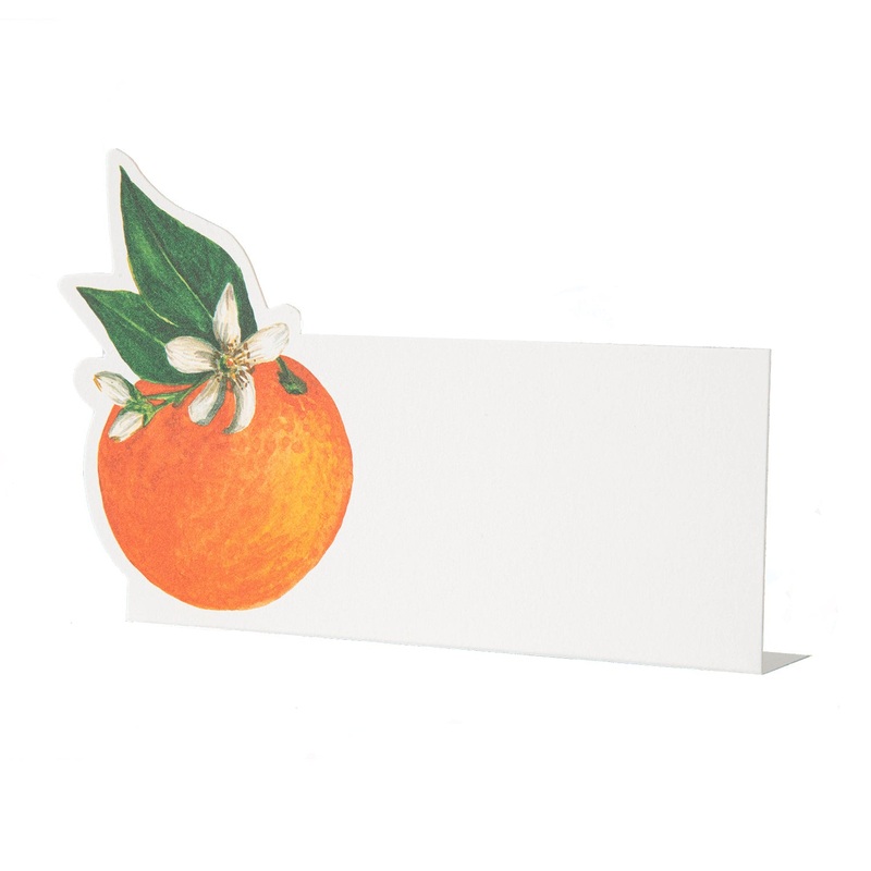 Orange Orchard Place Card