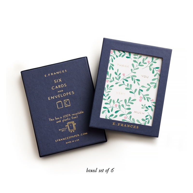 Thank You Vine Boxed Card Set