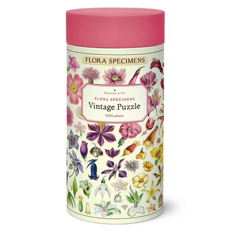 Flora Specimens 1,000 Piece Puzzle
