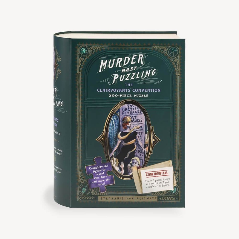 Murder Most Puzzling: The Clairvoyants’ Convention 500-Piece Puzzle