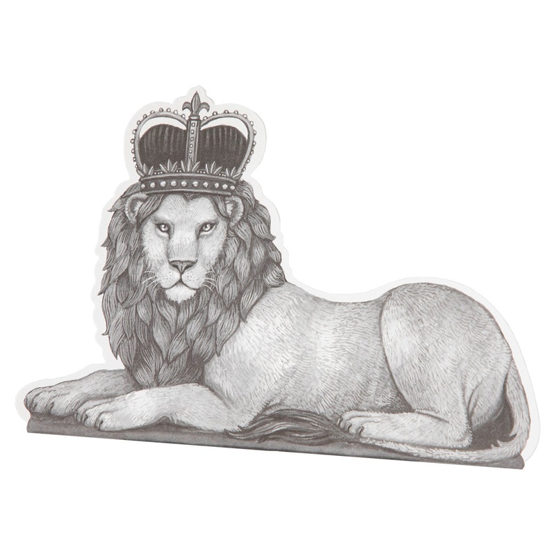 Regal Lion Place Card