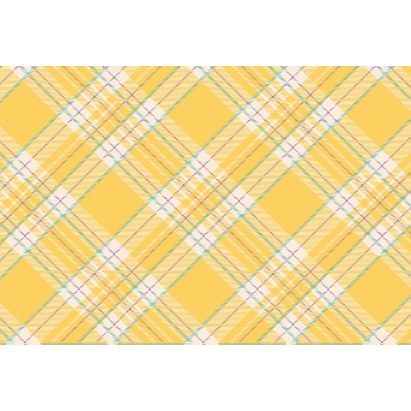 Yellow Plaid Placemat