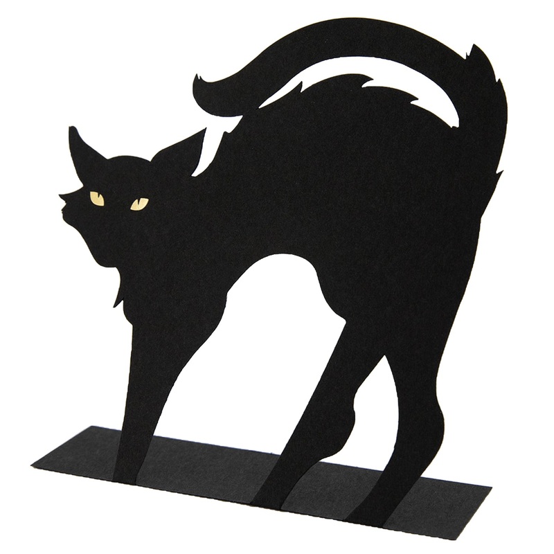 Black Cat Place Card