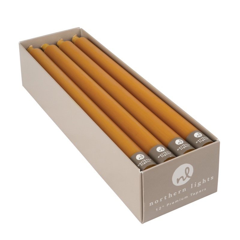 Caramel 12 Taper Candle|Single Candle|Set of 12 Candles