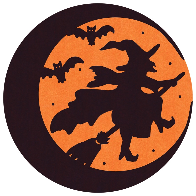 Die-cut Wicked Witch Placemat