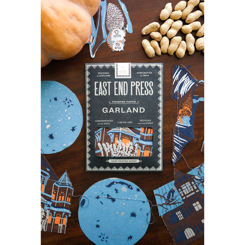 Haunted House Sewn Garland