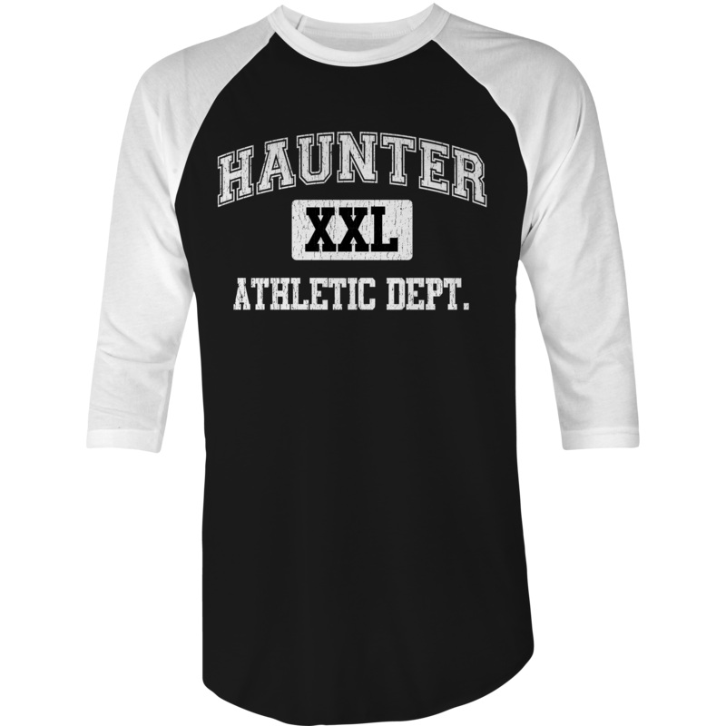 Haunter Athletic Department Raglan Baseball T-Shirt
