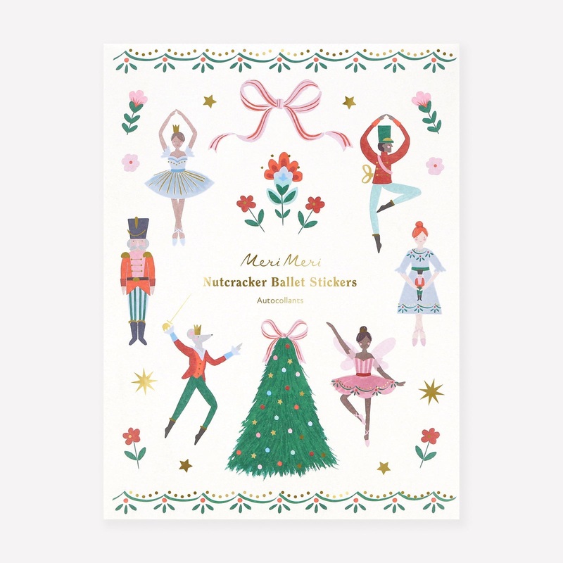 Nutcracker Ballet Slipper Stickers