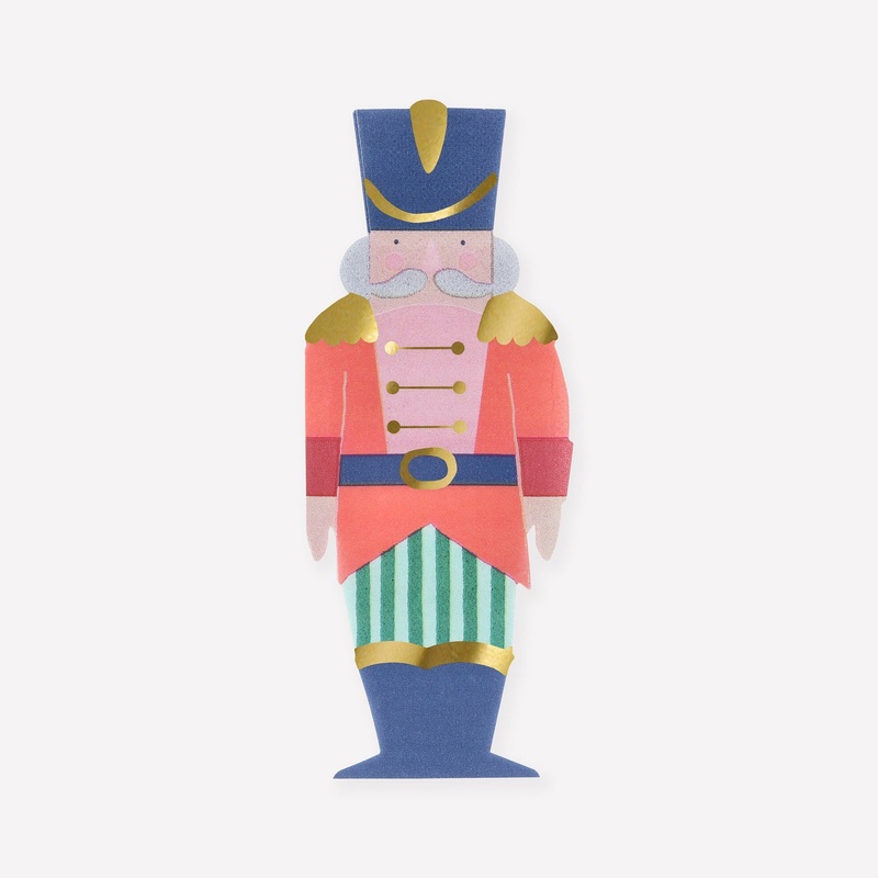 Nutcracker Ballet Soldier Napkin