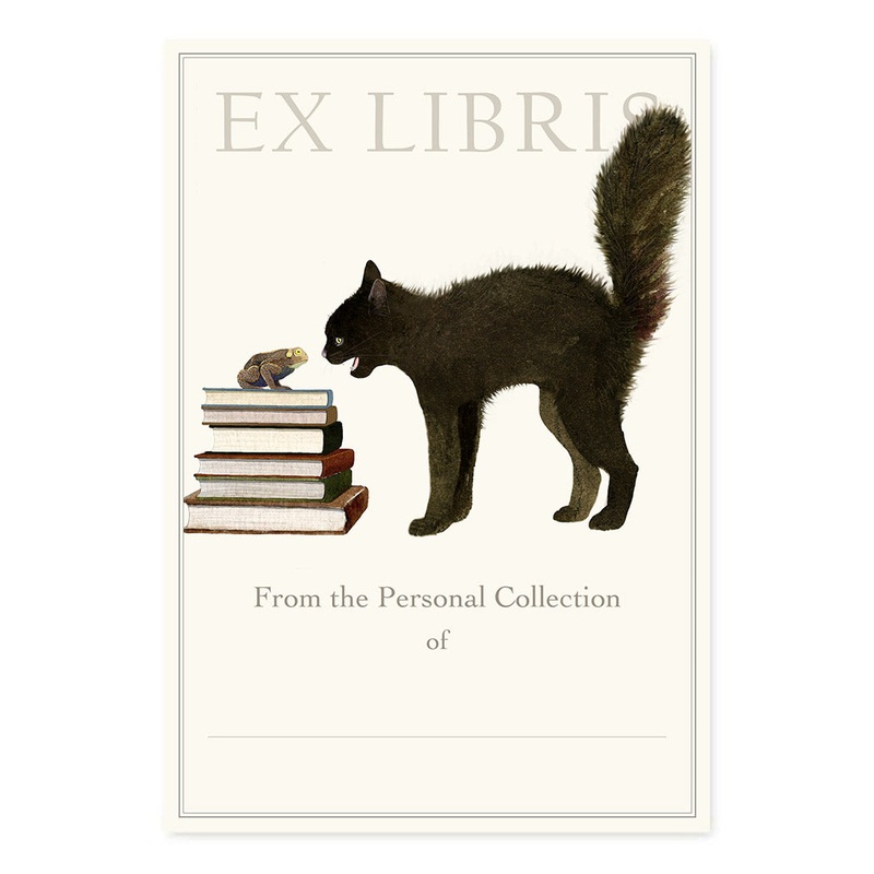 Scaredy Cat Bookplate