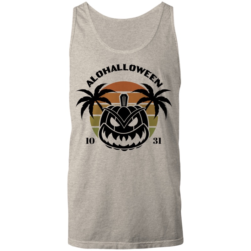 Alohalloween 1031|S|M|L|XL|2X|3X|4X|5X|XS|White Unisex Tee|Sand Dune Unisex Tee|Oatmeal Unisex Tank