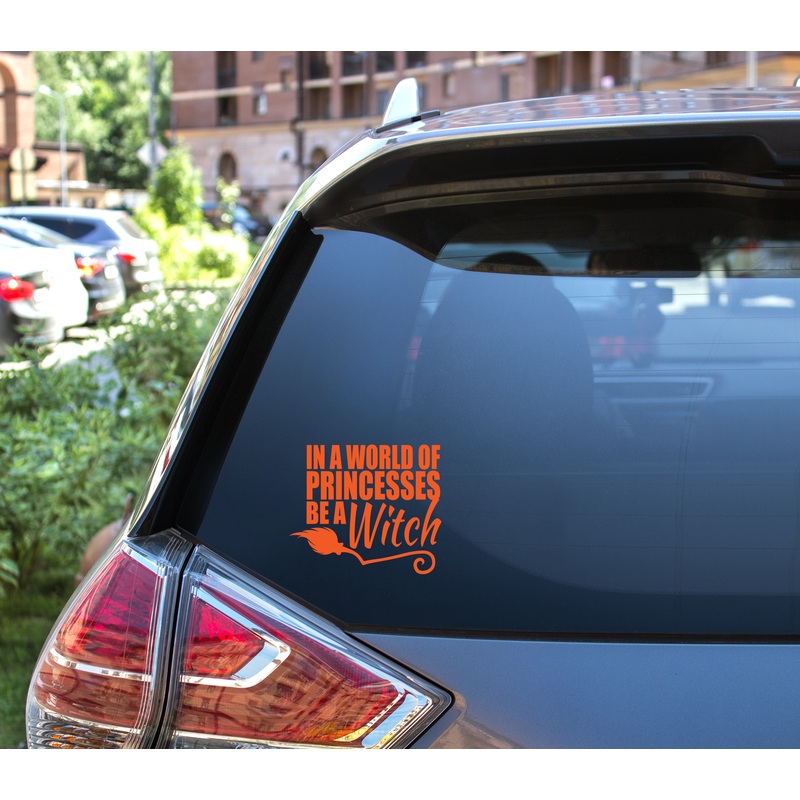 Be a Witch Decal