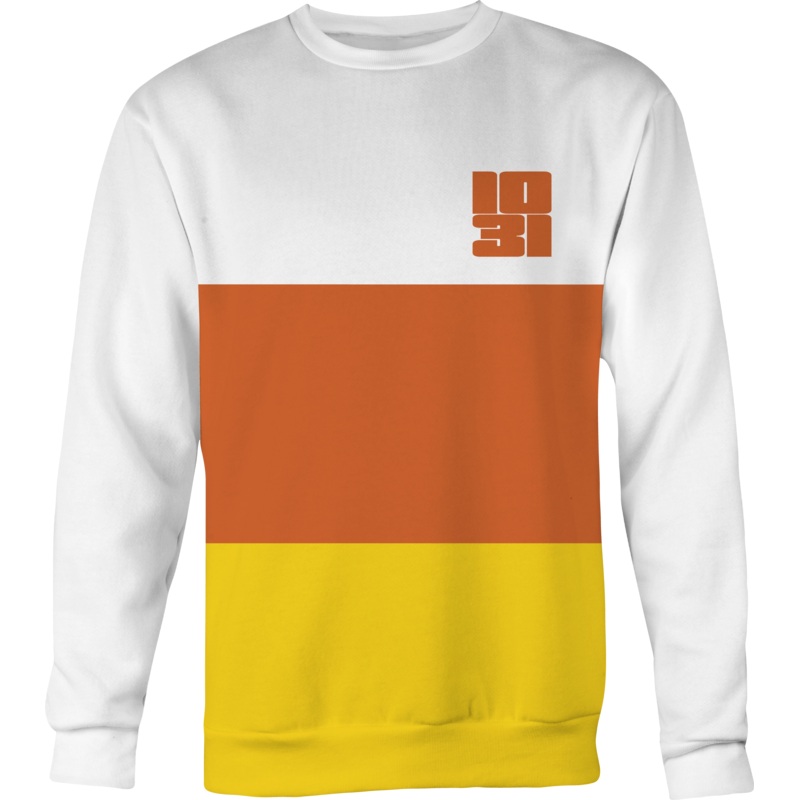 Candy Corn Crewneck Sweatshirt  Cozy Fall & Halloween Fashion