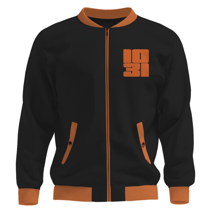 Halloween 31 Jersey Bomber Jacket