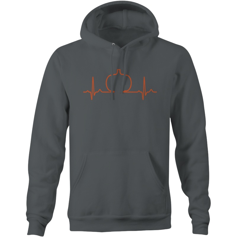 Halloween Heart Beat Pullover Hoodie