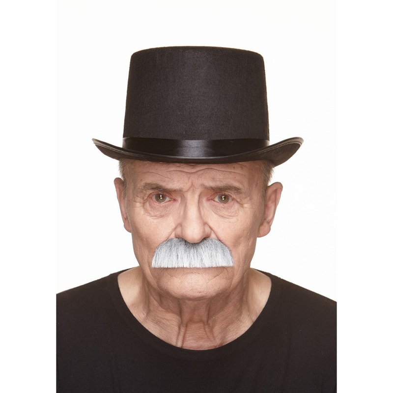 Pilot Moustache Grey & White