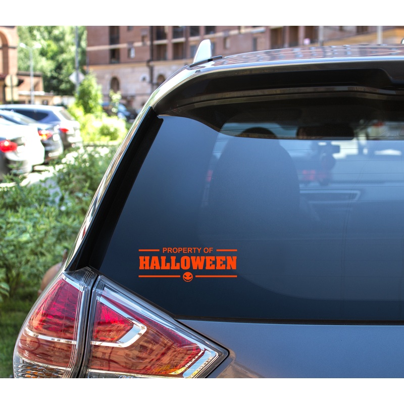 Property of Halloween Decal