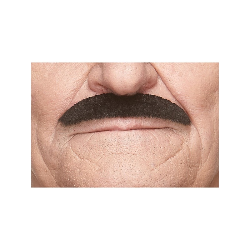 Sheriff Moustache Black