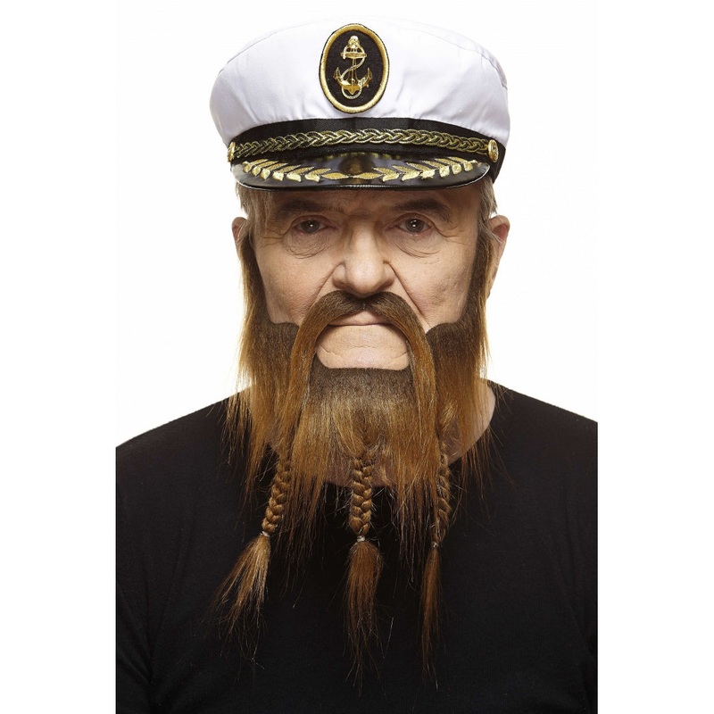 Buccaneer Beard/Moustache Brown