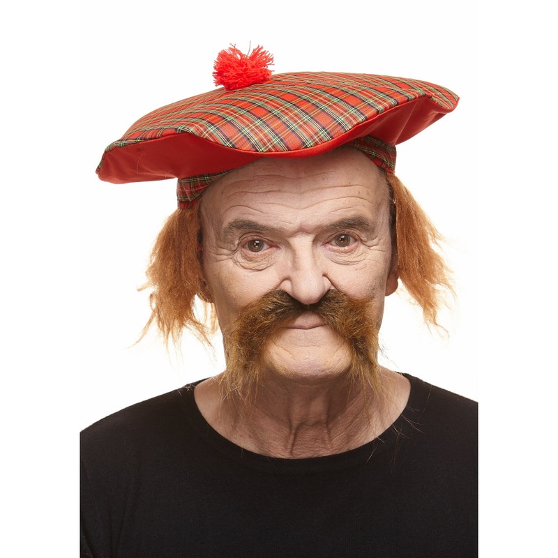 Bushy Moustache Brown