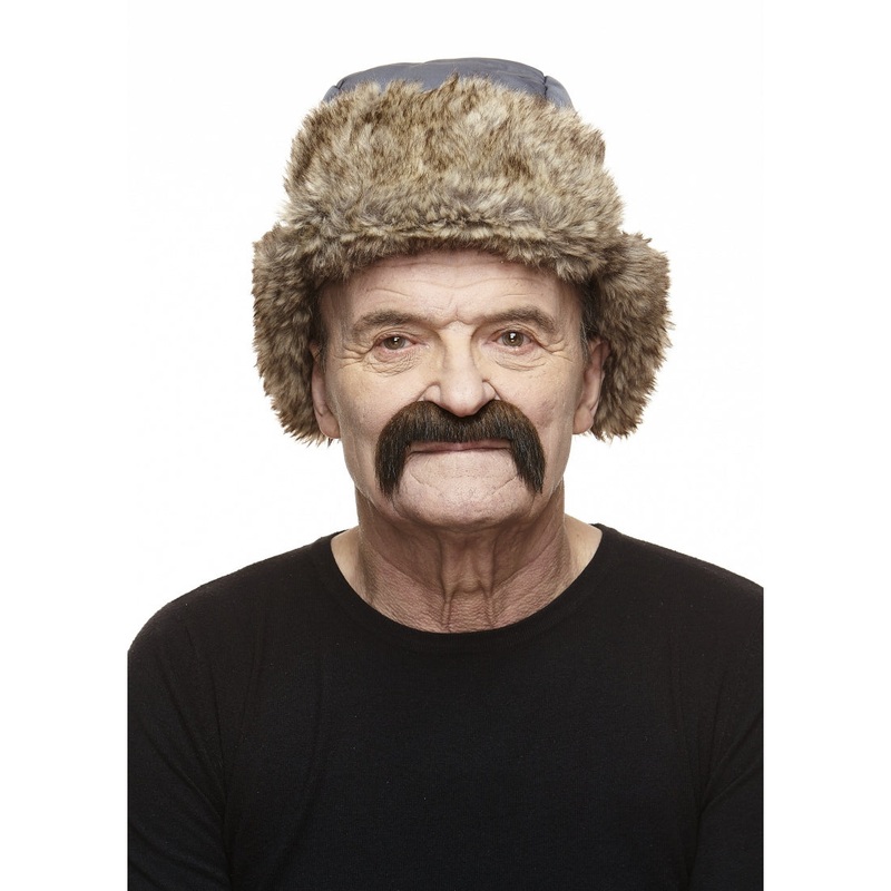 Cowboy Moustache Brown