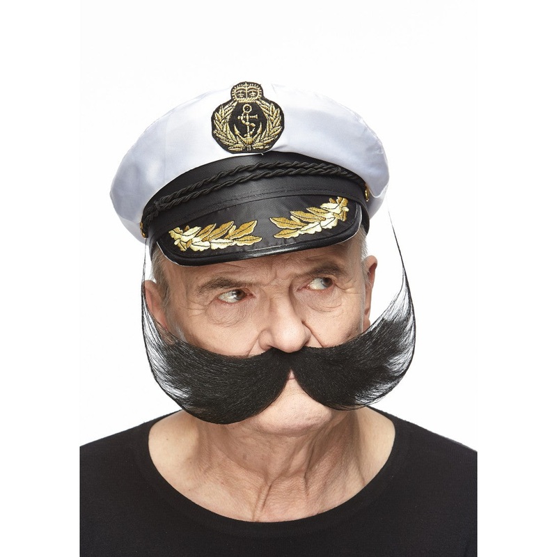 Fishermans Moustache Black