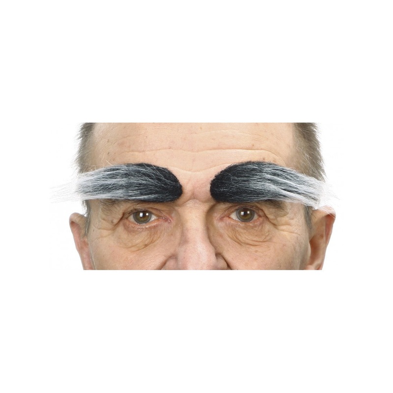 Full Eyebrows Black & Grey