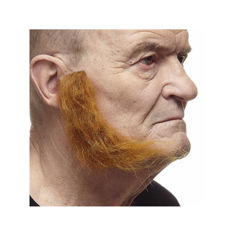 L-shape Sideburns Berry Blonde