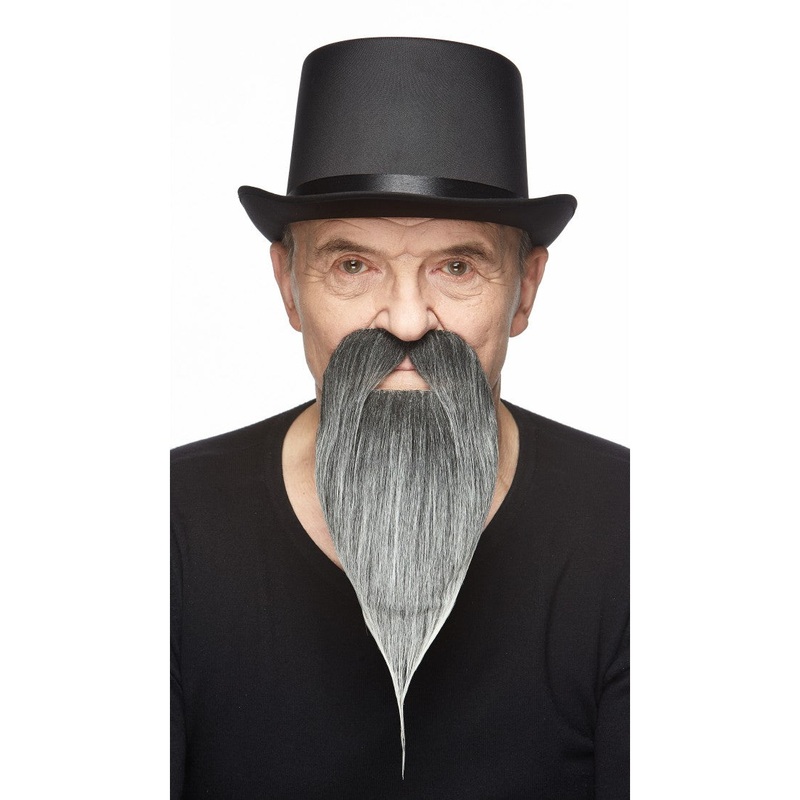 Philosopher Beard & Moustache Salt/Peppr
