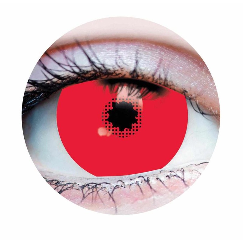 Red Mini Sclera Lens
