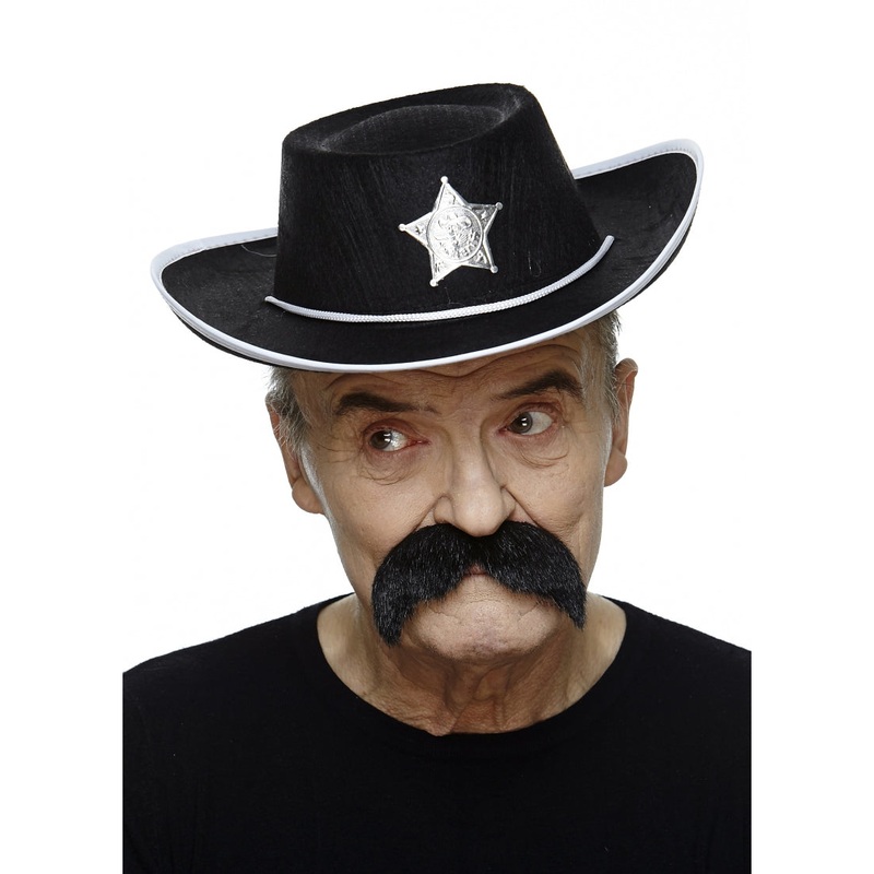 Walrus Moustache Black