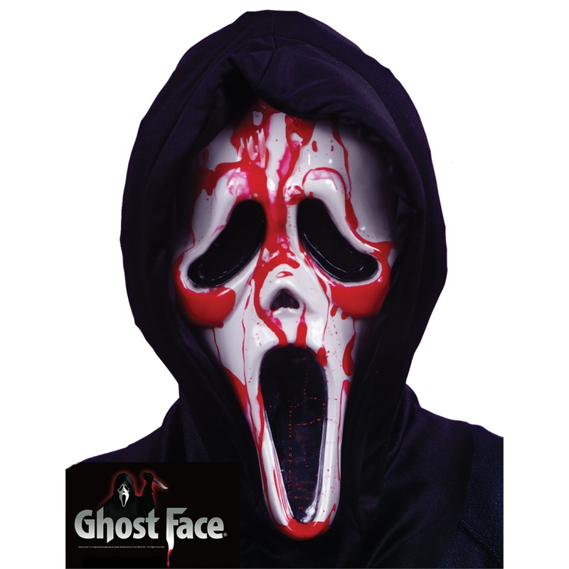 Bleeding Ghost Face Mask